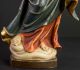 Sehr Schöne Geschnitzte Holz - Madonna Mit Jesus Christus Knd,  Polychrom Gefasst Skulpturen & Kruzifixe Bild 1