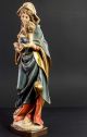 Sehr Schöne Geschnitzte Holz - Madonna Mit Jesus Christus Knd,  Polychrom Gefasst Skulpturen & Kruzifixe Bild 5