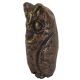 Bronzeplastik Eule Schlafend Bronze Sculpture Owl Sleeping Ab 2000 Bild 1