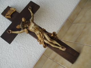 Antiker Originaler Jesus Aus Stuck (reine Künstlerfigur) Unbeschädigt - 19.  Jhd Bild