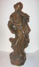 Orig.  Holzschnitzerei Holzfigur 49cm Madonna Maria Skulptur Engelfigur Bayern Skulpturen & Kruzifixe Bild 1