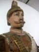 Soldatenfigur Kaiser Wilhelm Geschnitzt & Gefasst Kuk Militaria Historica 1.  Wk Vor 1900 Bild 2