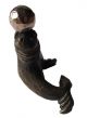 Bronzeplastik Seehund Seerobbe Im Ballspiel Sculpture Seal In The Ball Game Ab 2000 Bild 2