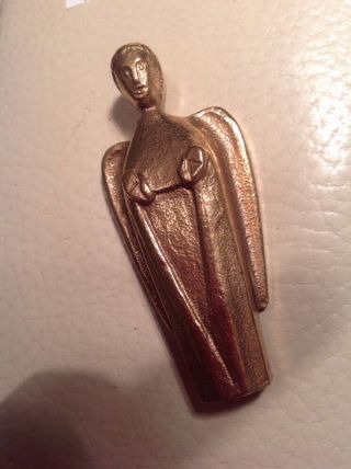 Bronze Engel Von Bildhauer 