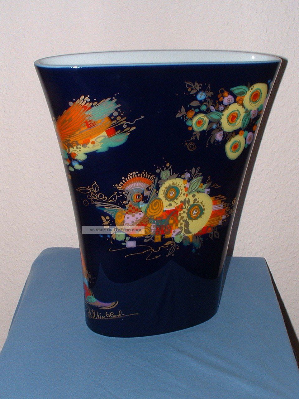 Rosenthal Vase Björn Wiinblad 1001 Nacht Jubiläumsmarke 100 Jahre