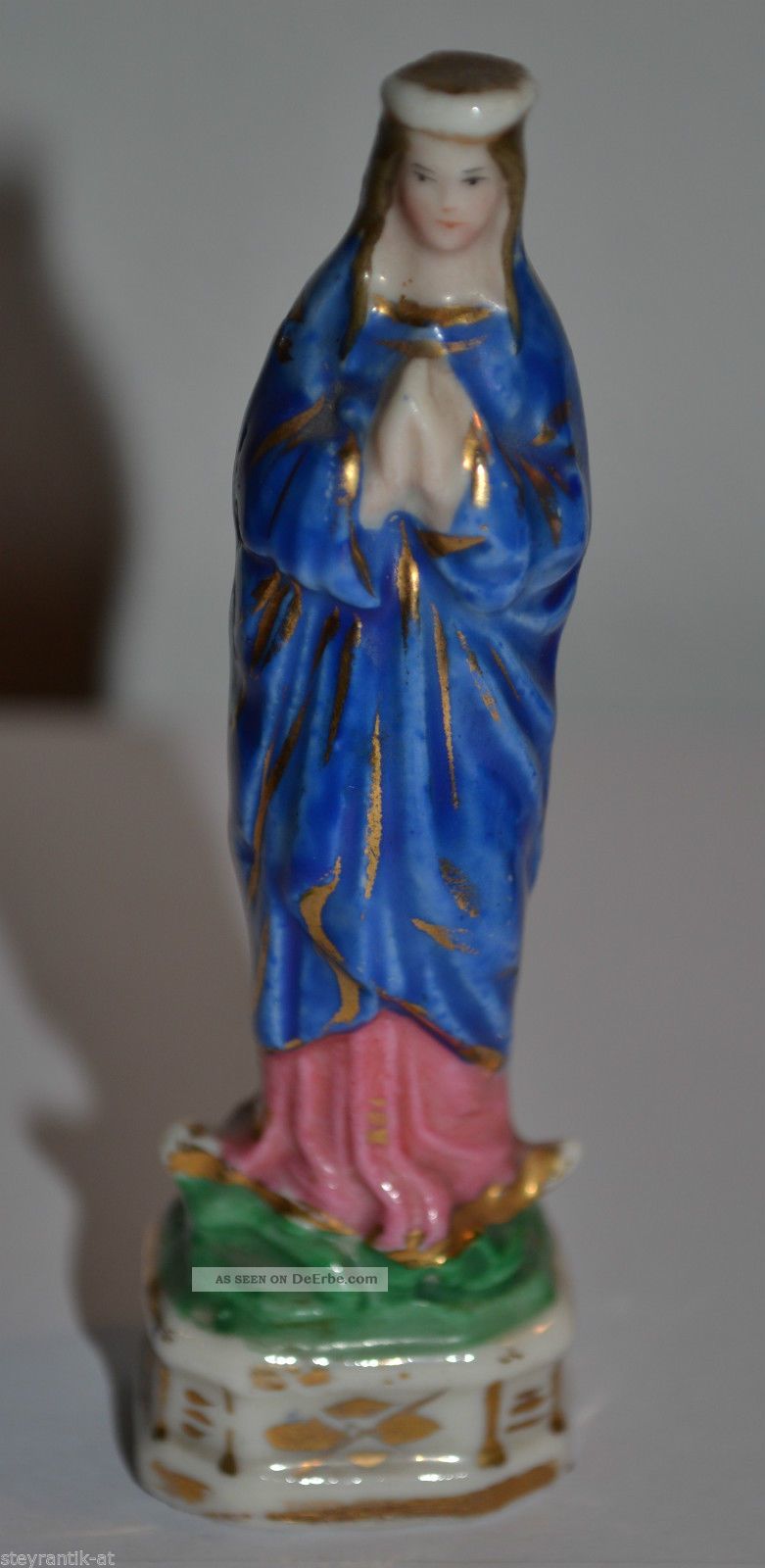 WunderschÖne Madonna - Maria Aus Porzellan Biedermeier C1830 Skulpturen & Kruzifixe Bild