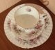 Porzellan Royal Albert,  Serie: Lavender Rose,  Schönes 3 Tlg.  Kaffeegedeck Nach Marke & Herkunft Bild 2