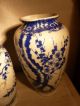 2 Vasen Blaues Dekor Asiatisches Porzellan China Blau Weiß Blumen Ranken Nach Marke & Herkunft Bild 2