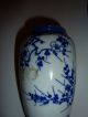 2 Vasen Blaues Dekor Asiatisches Porzellan China Blau Weiß Blumen Ranken Nach Marke & Herkunft Bild 7