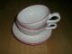 ✿ Gmundner Keramik ✿ Große Teekanne Teetassen Untertassen Tupferl Rosa Getupft Nach Marke & Herkunft Bild 2