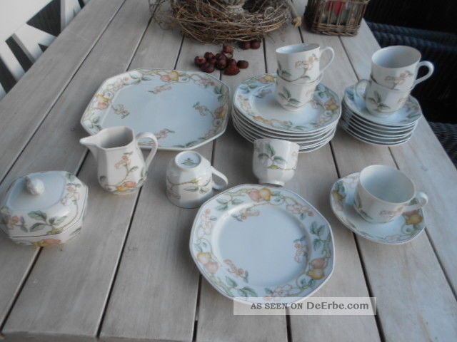 Heinrich Villeroy & Boch Fruitgarden Kaffeeservice 7 Personen/ 26 Teile Mettlach Nach Marke & Herkunft Bild