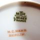 1 Moccagedeck Sammeltasse Porzellan Limoges Mr M.  Redon France Handbemalt Nach Marke & Herkunft Bild 2