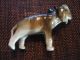 Alter Antiker Porzellan Dux Elefant Gemarkt Mit Rosa Dreieck Top - Vintage Nach Marke & Herkunft Bild 8