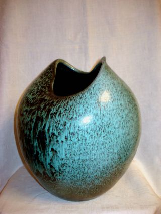Große Studiokeramik Vase,  Wilhelm & Elly Kuch Burgthann,  60er Bild