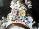 Wunderschöne Porzellan Uhr Kaminuhr Blumen Gold Blüten Dresden Top Nach Marke & Herkunft Bild 2