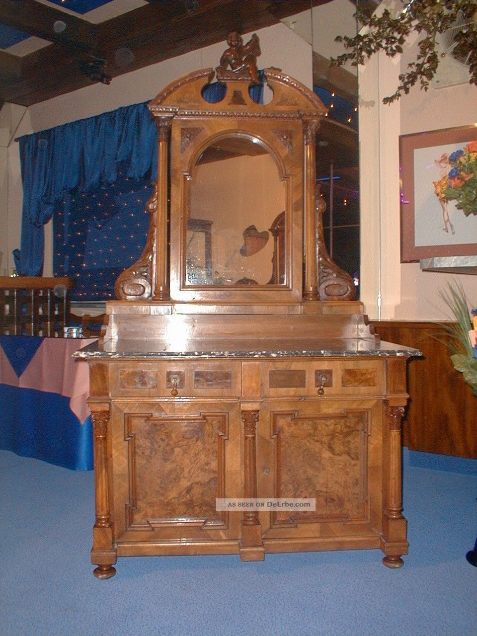 Antik - Komplettes Schlafzimmer Aus Dem Jahr Ca. 1850