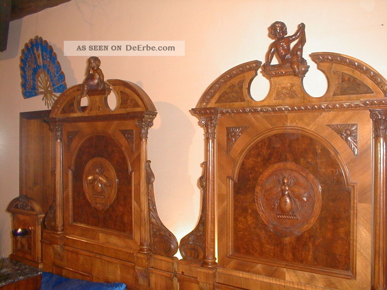 Antik - Komplettes Schlafzimmer Aus Dem Jahr Ca. 1850