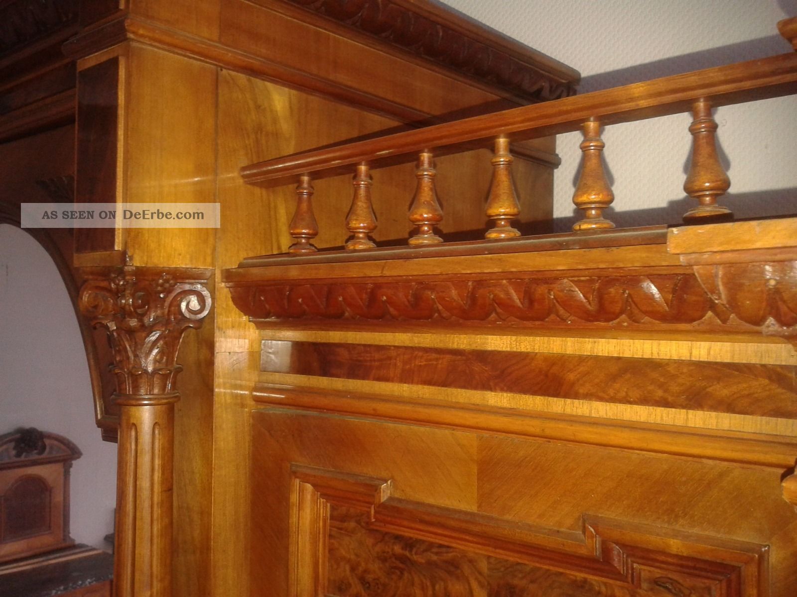 Antik - Komplettes Schlafzimmer Aus Dem Jahr Ca. 1850