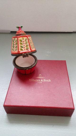 Villeroy & Boch Porzellandose,  Sammeldose - Weihnachten Bild