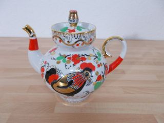 Lomonosov Kleine Kaffeekanne Teekanne Folk Rooster 2 Cup Bild