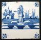 4 Antike 17jh - 18jh Fliesen Holland Carreaux Kachel Tiles Tegels Nach Marke & Herkunft Bild 4