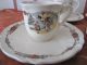 4 X Espresso Mocca Tasse,  Untertasse Sarreguemines Obernai Frankreich Shabby Nach Marke & Herkunft Bild 1