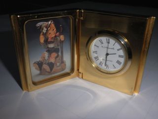 Hummelfigur,  Goebel,  Mountaimer Mit Uhr Bild