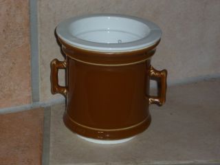 Kaffee Filter Aufgießkanne Rosenthal Alt Größe / Nummer 12 Braun Weiß Top Bild