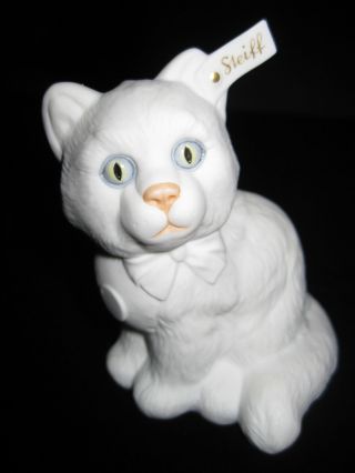 Steiff Katze Porzellanfigur By Hutschenreuther No.  2037 Ovp Bild