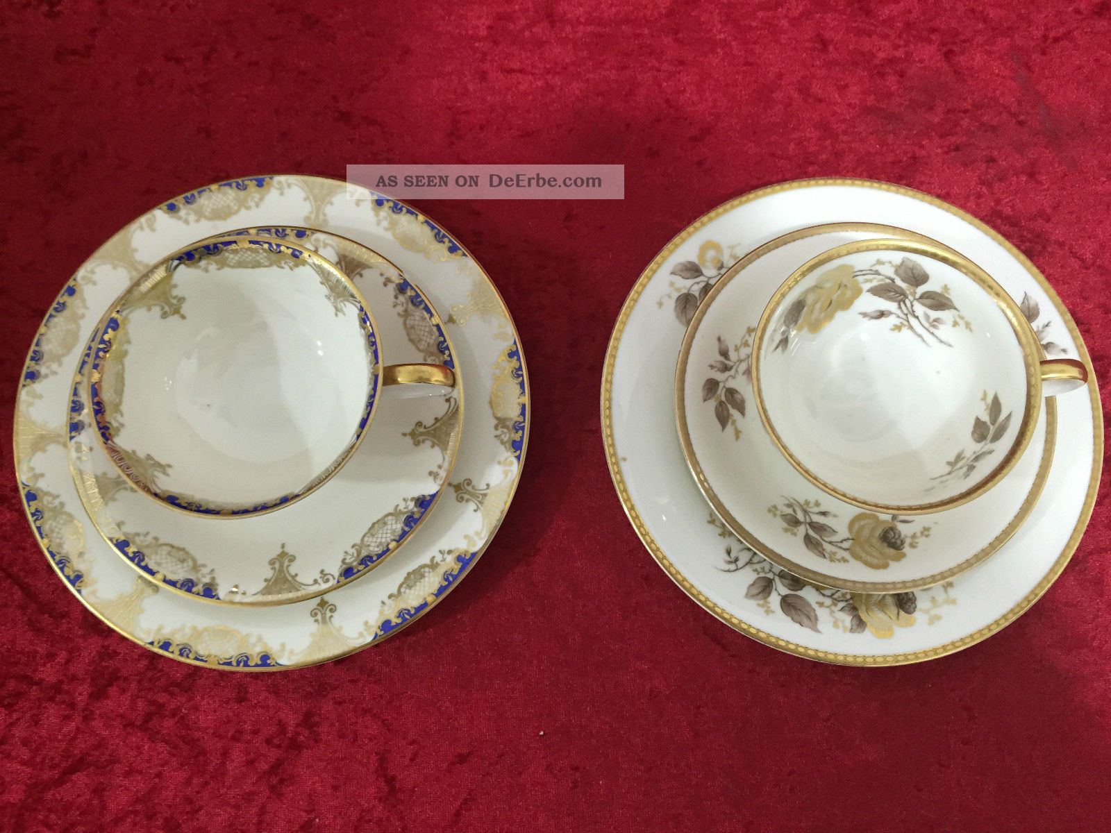 2 Kaffeegedecke Von Rosenthal Sammlerstück Weihnachtsgeschenk Nach Marke & Herkunft Bild