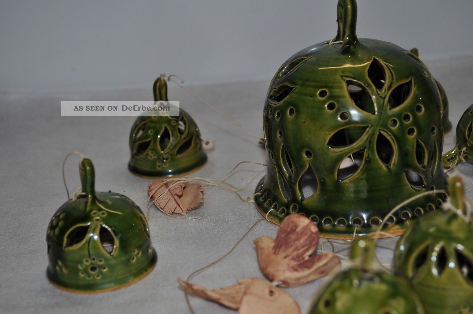Keramik Deko Mobile Zum Aufhängen 8 Glocken