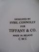 Tiffany & Co.  Seltene Porzellan Vase Design Sybil Connolly Bone China Nach Marke & Herkunft Bild 2