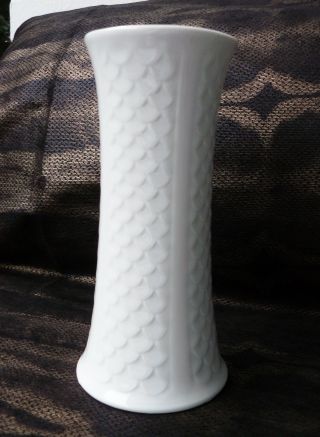 Royal Bavaria Porzellan Vase Blumenvase Schuppenmuster Bild