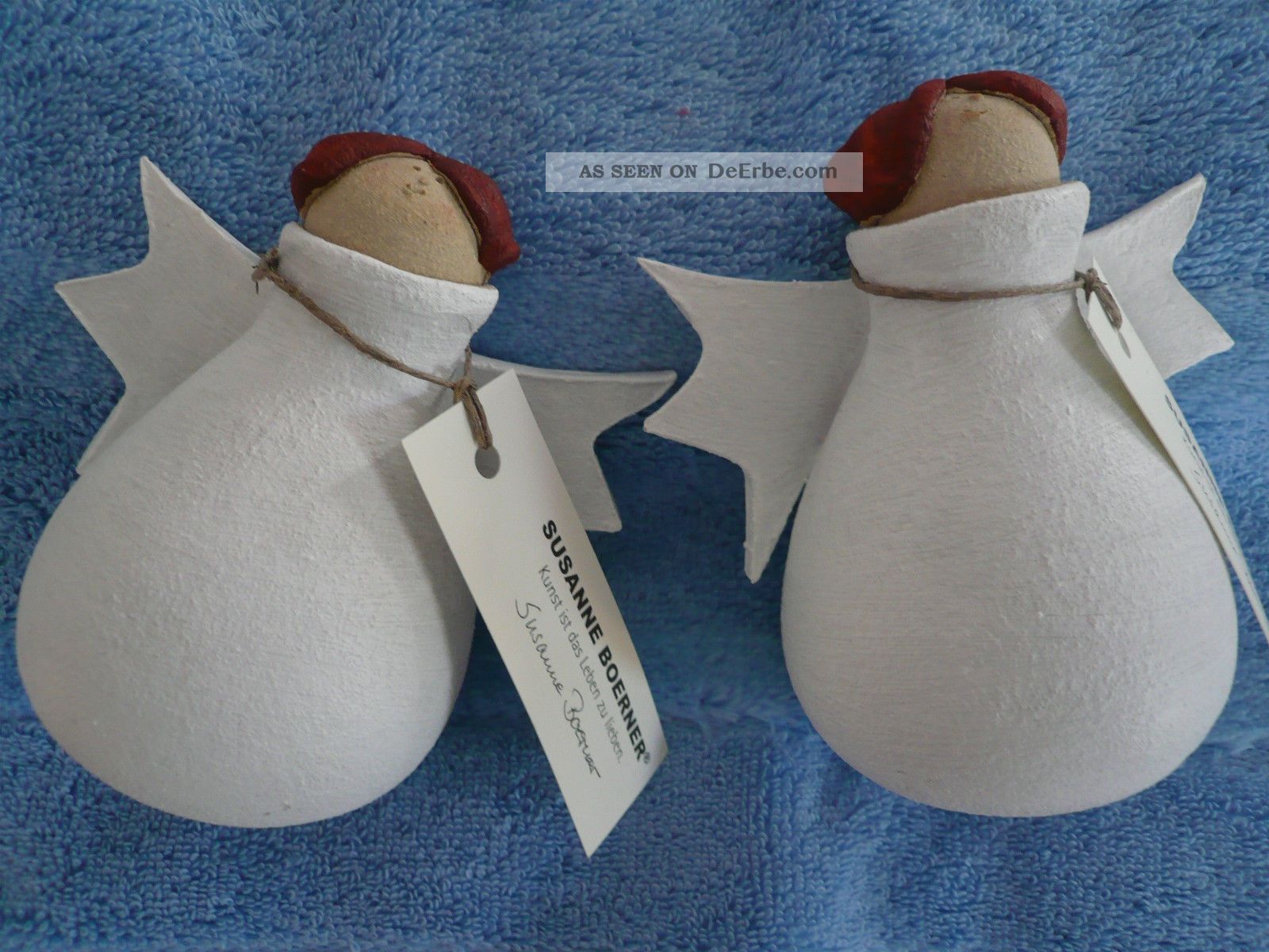 Kleiner Engel,  Schutzengel,  1 Unikatfigur Aus Keramik Von Susanne Boerner, Nach Form & Funktion Bild