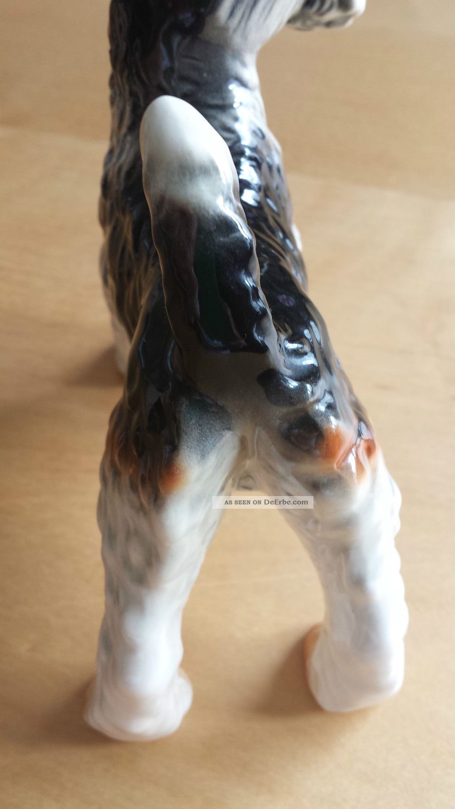 Goebel Foxterrier Schnauzer Porzellan Figur Hund Fox Terrier Selten