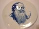 Sammelteller Wandteller Meissen 1972 Leo Tolstoi Russischer Schriftsteller Nach Form & Funktion Bild 1