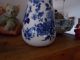 Vase Groß Porzellan Kobalt Delft Dachbodenfund Nachlass Blumen Floral Blau Nach Form & Funktion Bild 1