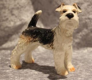Goebel Porzellan - Hund Terrier Foxterrier Weiß - Modell Nr.  30 503 12 - Bild