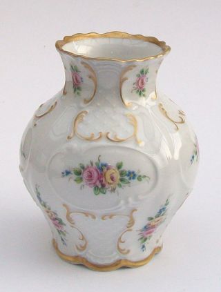 Vase,  Porzellan,  Lindner,  Residenz Gold Bild