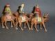 Marolin 3 Alte Krippenfiguren 3 Könige Auf Kamel & 3 Treiber Krippen & Krippenfiguren Bild 3