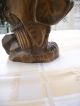 Holzfigur - Heiligenfigur - Heiliger Isidor - - Geschnitzt - Südtirol - 35cm Holzarbeiten Bild 2