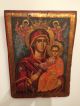 Maria Muttergottes Mit Jesus Amolintos Ikone Icon Mary Ikonen Orthodox Ikona Ikonen Bild 1