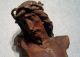 Biedermeier Geschnitzte Jesusfigur Aus Holz Für Ein Kreuz Um 1850 Od.  älter Skulpturen & Kruzifixe Bild 1
