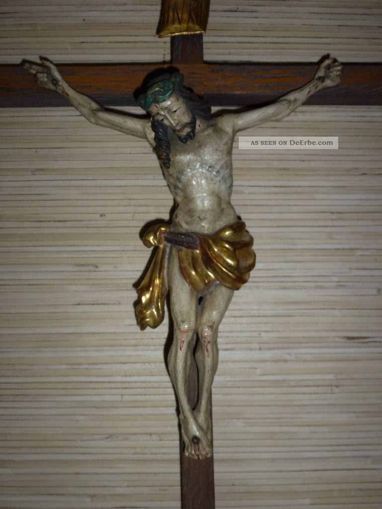Holz - Kruzifix,  Jesus Am Kreuz Von Anri Skulpturen & Kruzifixe Bild
