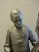 RaritÄt Alte Skulptur Adolf Kolping & Wandergeselle Keramik? Gips? Silberauflage Skulpturen & Kruzifixe Bild 4