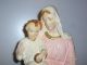 Alte Madonna Figur Italy Mit Jesus Wunderschön 44 Cm Hoch Skulpturen & Kruzifixe Bild 1