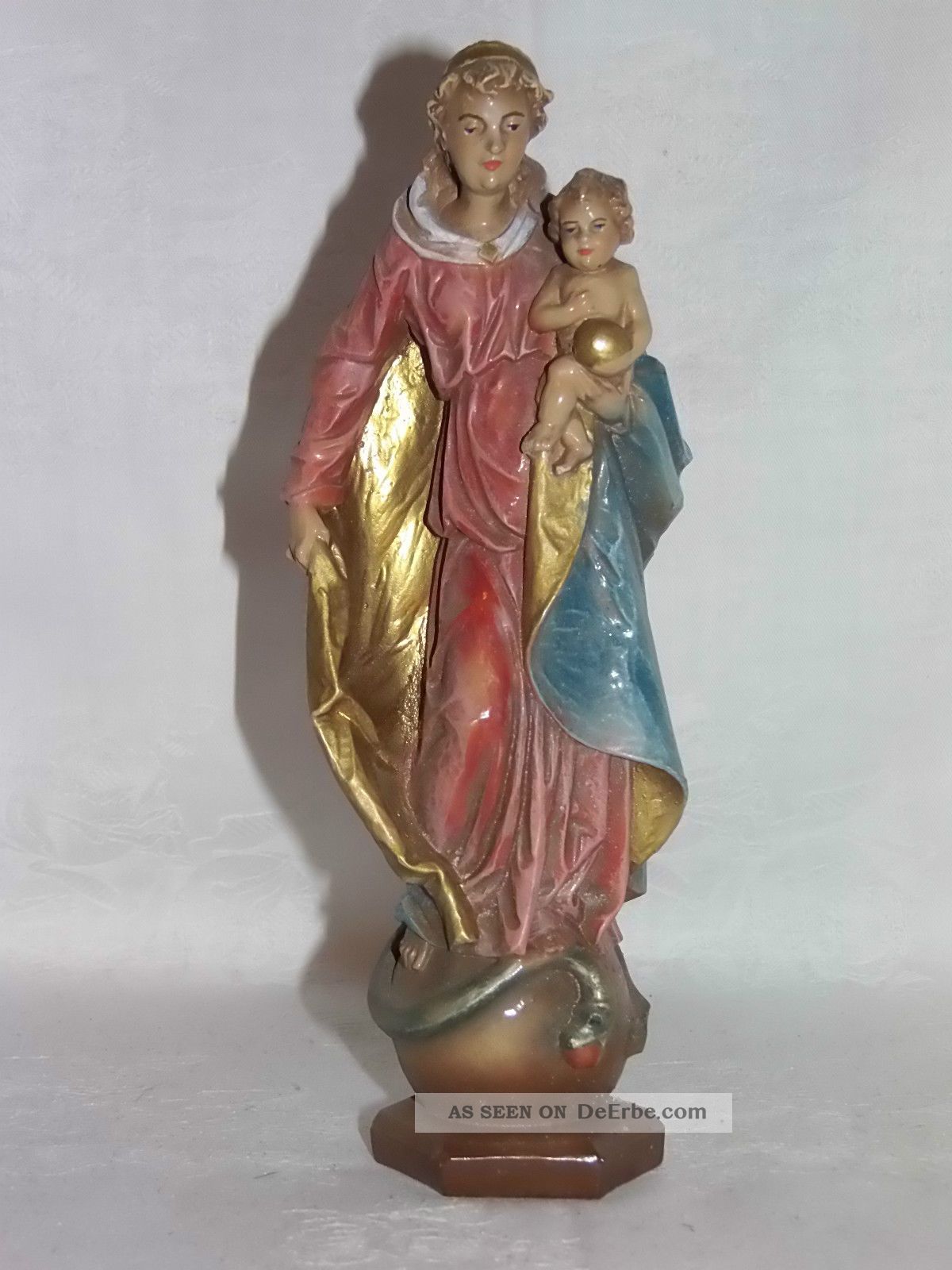 Madonna Mit Jesuskind Aus Dem Jahre 1970 Skulpturen & Kruzifixe Bild