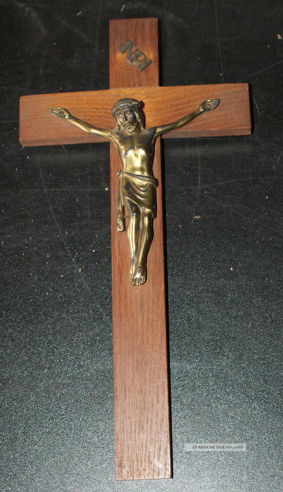 2 Alte Kreuze/kruzifixe Skulpturen & Kruzifixe Bild