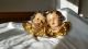Wunderschöner Doppelengelskopf Mit Echtem Blattgold,  Zertifikat Skulpturen & Kruzifixe Bild 10
