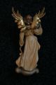 Engel Mit Aufhängeöse Holz Handbemalt Vergoldet Weihnachten Krippe Krippen & Krippenfiguren Bild 1